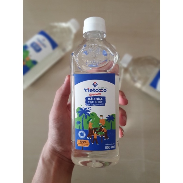 Dầu dừa vietcoco organic 500ml