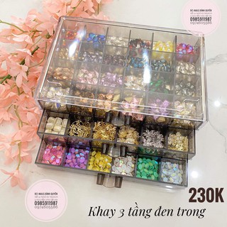 Khay 3-5tầng - đồ nails nhật quyên