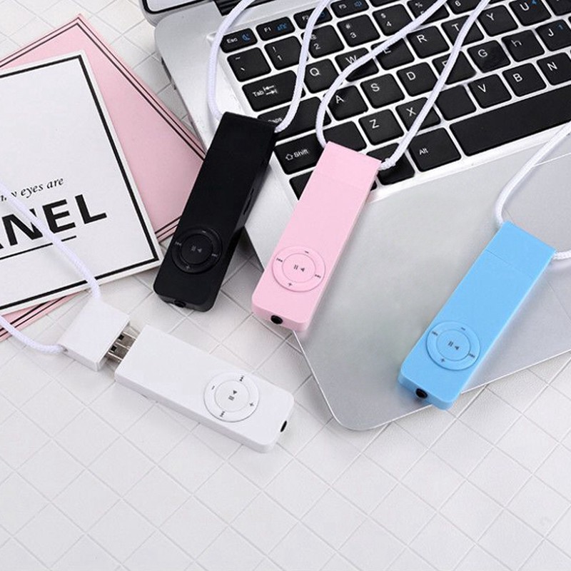 Máy Nghe Nhạc Mp3 Mini Hỗ Trợ Thẻ Nhớ 32gb