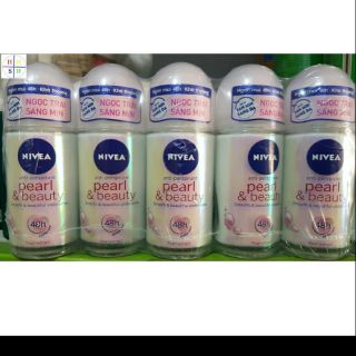 Lăn ngăn mùi Nivea Pearl And Beauty - Ngọc trai sáng mịn 50ml