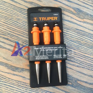 Bộ đục lấy dấu 0.7, 1.5, 2.3mm truper 18064