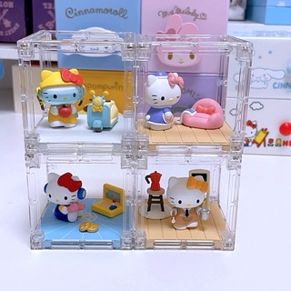 Mô hình đồ chơi Hello Kitty dễ thương dùng trang trí