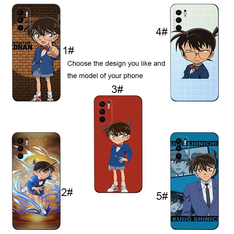 Ốp Điện Thoại Mềm Hình Thám Tử Conan Cho Xiaomi Redmi S2 9T 9A 9C NFC 9 Prime 10 K40 Pro 10X JE165 Mới