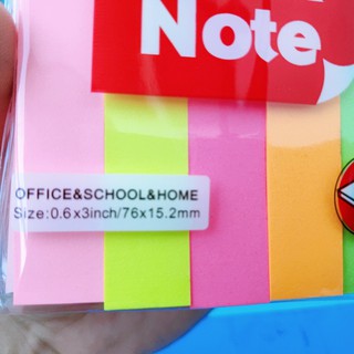 💥 Stick note 💥 - Giấy nhớ Wintex 4 Màu Kích Thước 𝟬.𝟲*𝟯 𝗶𝗻𝗰𝗵/𝟳𝟲*𝟭𝟱.𝟮𝗺𝗺