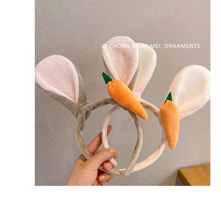 Kẹp Tóc Tai Thỏ Siêu Dễ Thương