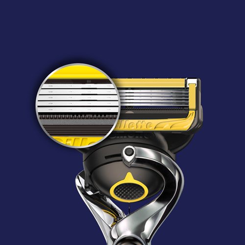 Lưỡi dao cạo râu Gillette Fusion 5+1 Proshield lá chắn chuyên nghiệp