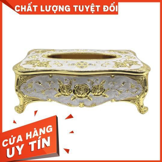 HỘP ĐỰNG KHĂN GIẤY BÀN ĂN HOA VĂN CỔ ĐIỂN [GIÁ SỈ BÁN RẺ]