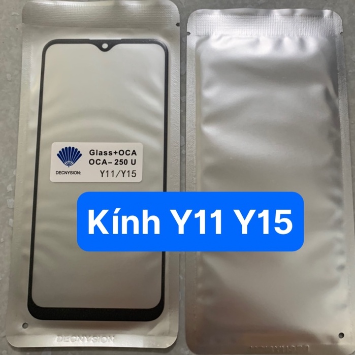 kính vivo Y11 / Y12 / Y15 / Y17 / U10 / U3X / U20 / Y3 / kính ép liền keo