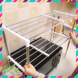 Kệ lò vi sóng co giãn dùng được tất cả các loại kích thước