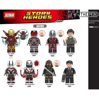 Bộ mô hình minifigures super hero mavel - end game X0265