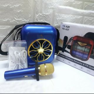 Loa KARAOKE kèm MIC hát BLUETOOTH  di động YS20+