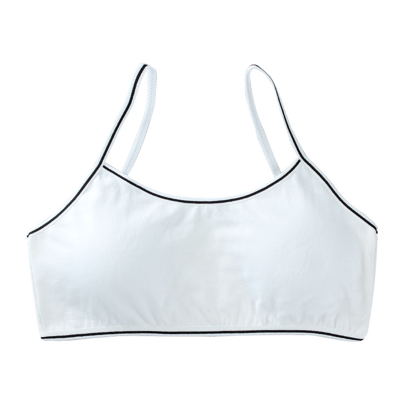 [THOMAS KIDS] Áo Ngực Cotton Mỏng Thoáng Khí Thời Trang Mùa Hè Cho Bé Gái 8-16 Tuổi