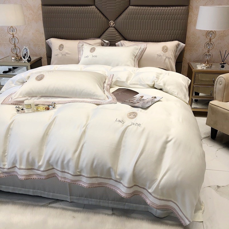 Chăn Ga Tencel 100s Lady Jane siêu phẩm thiên nhiên từ bột gỗ bạch đàn khuynh diệp cực an toàn sang xịn mịn