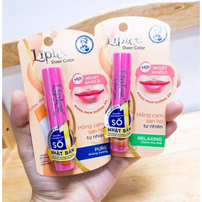 Son Dưỡng Môi Mềm Mại Tự Nhiên LipIce Sheer Color 2.4g