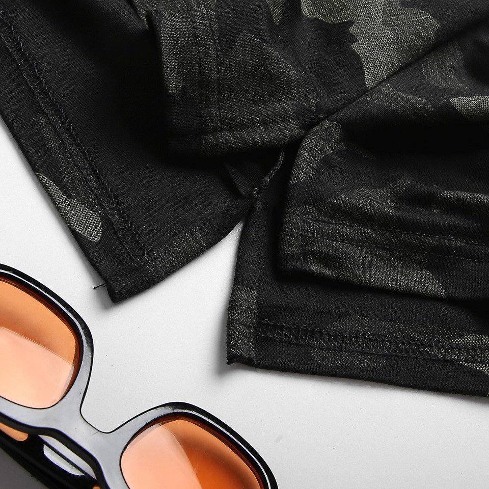 SUN24FASHION - SET CAMO COTTON QUẦN DÀI, BỘ QUẦN ÁO THỂ THAO CAMO MẶC MÁT