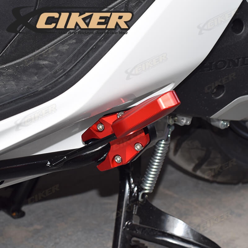 Đệm Chân Chống Đứng CNC Cho Xe Mô Tô HONDA PCX 160 Ốp