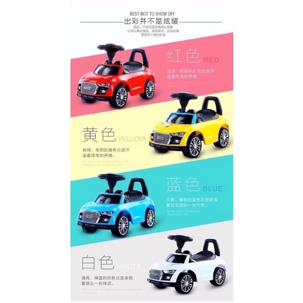 Xe ô tô chòi chân Audi 1688 có nhạc cho bé yêu