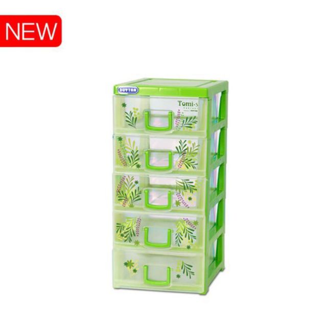 Tủ nhựa tomi mini 5 ngăn Duy Tân- Tủ đựng thuốc, đựng mỹ phẩm, dụng cụ học tập. | BigBuy360 - bigbuy360.vn