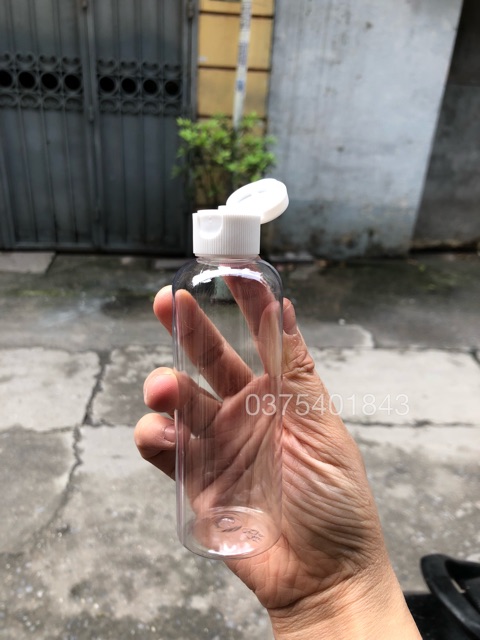 Chai nắp bật cỡ 30ml/50ml/100ml/250ml/300ml/500ml