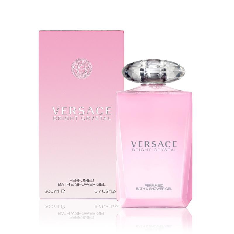 Bộ Nước hoa VERSACE Bright Crystal EDT 90ML và Sữa tắm VERSACE Bright Crystal Perfumed Bath and Shower Gel 200ML