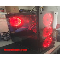 Fan Led 33 Bóng Đèn Led 12cm Làm Mát Cho Case Máy Tính - Được Chọn Màu - Có Ốc Bắt Kèm Theo