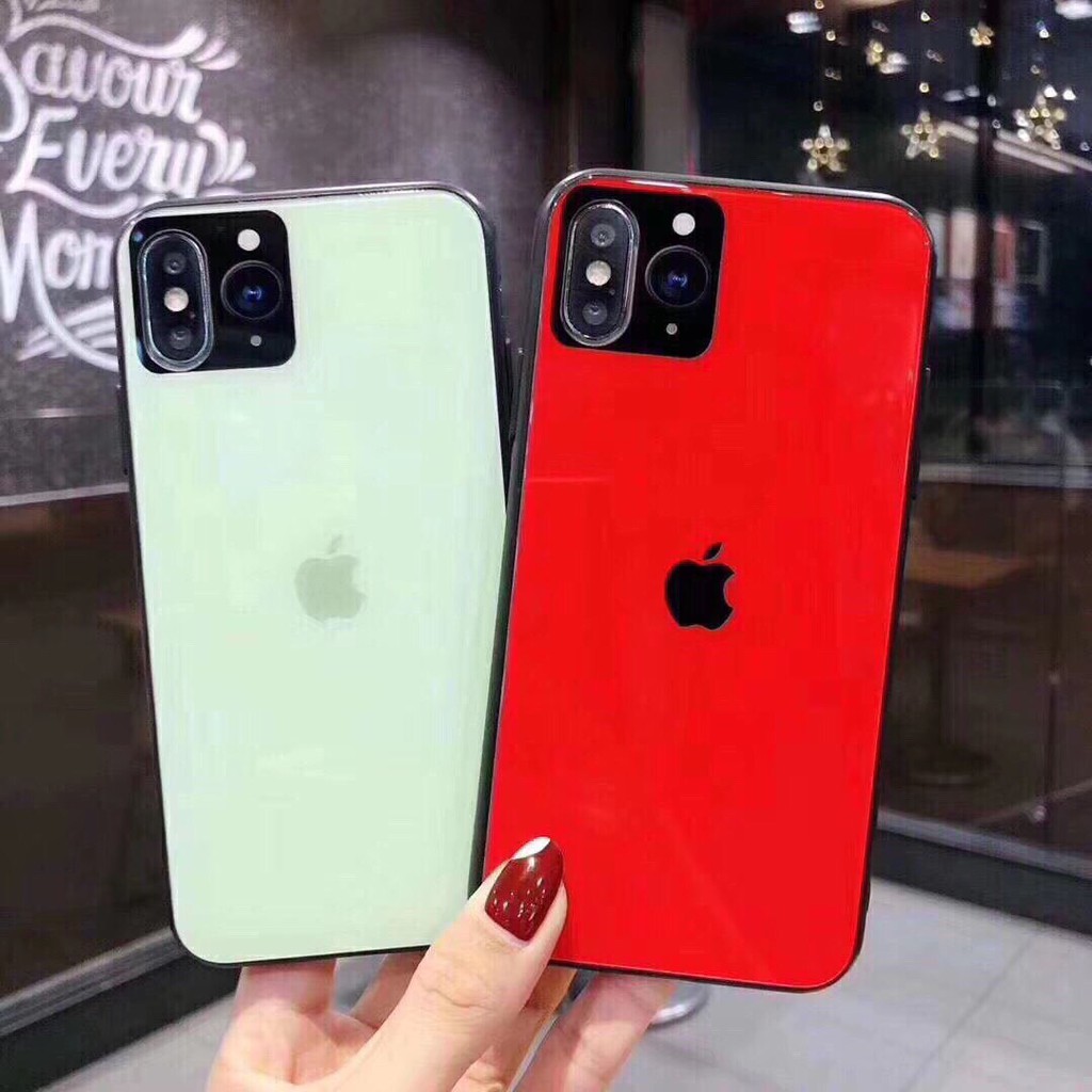 ỐP lưng gương hở táo độ IPhone 6/7/8/X lên IPhone 11