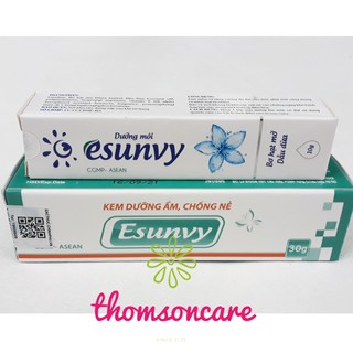 Bộ kem cho mùa đông Esunvy dưỡng ẩm, dưỡng môi