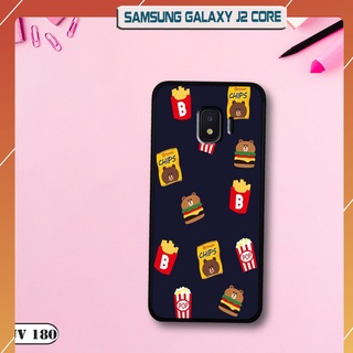Ốp nhám viền dẻo cho điện thoại Samsung Galaxy J2 Core