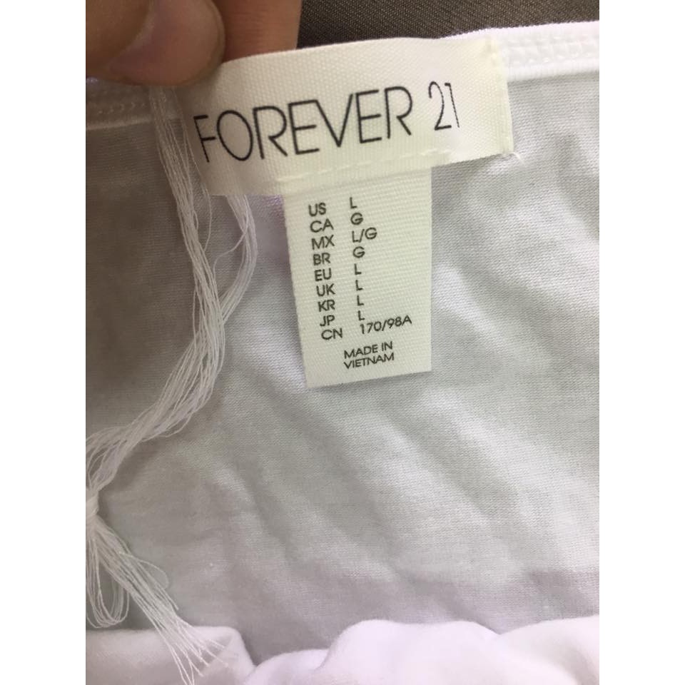 Áo hai dây nữ Forever 21 xuất dư