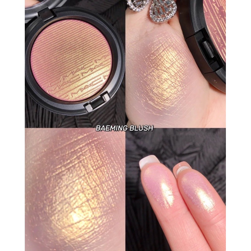 Phấn bắt sáng Extra Dimension Skinfinish Poudre Lumiere màu beaming blush 9g