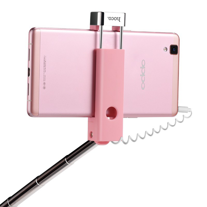 Gậy Selfie Hoco K3 Jack 3.5mm dài 65cm - Hãng phân phối chính thức