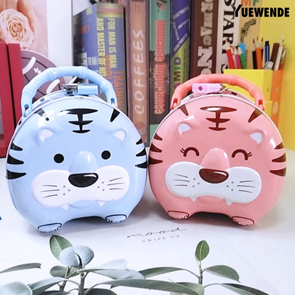 Ống heo tiết kiệm tiền hình con hổ hoạt hình 2022