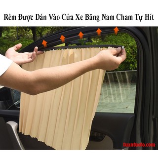 Bộ 04 tấm rèm cửa ô tô