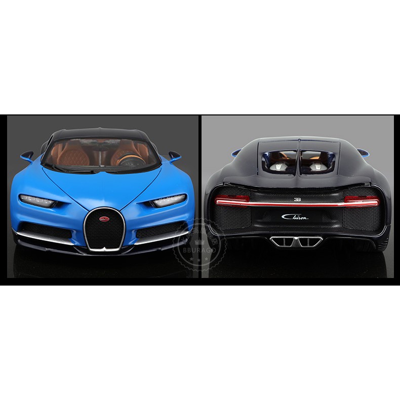 Mô hình xe Bugatti Chiron tỷ lệ  1:18