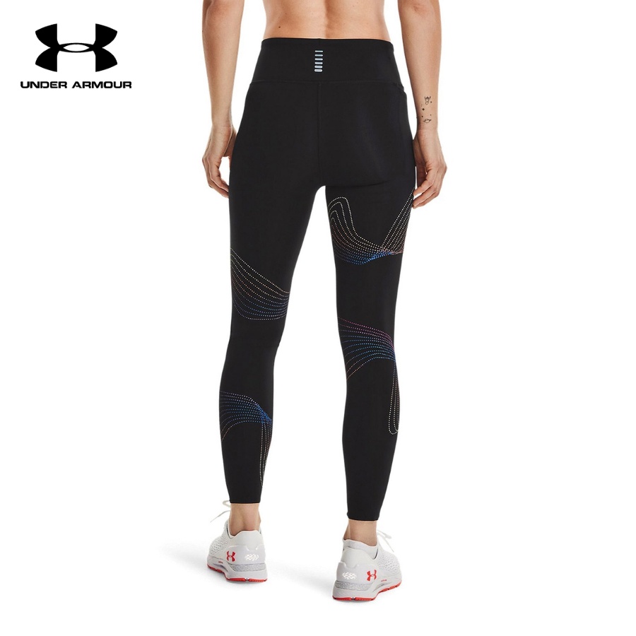 Quần legging chạy bộ nữ Under Armour Speedpocket Dot 7/8 - 1361381-001