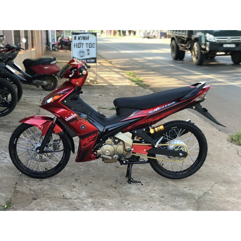 Full bộ nhông sên dĩa nhôm 7075 cho nhiều dòng xe màu mới