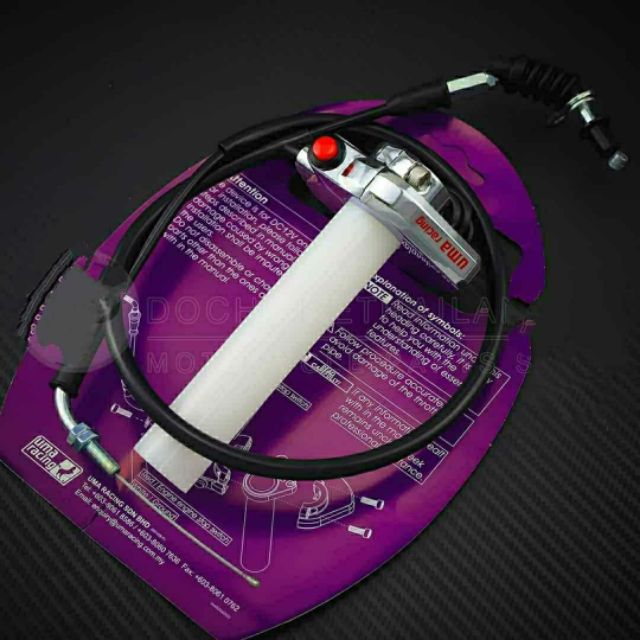 Cùm tăng  UMA gắn xe máy - cùm ga tăng tốc - đồ chơi xe máy