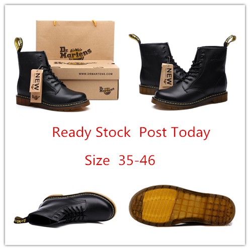 Giày Bốt Da DR. MARTENS 1460 Size 35-46 Thời Trang Chất Lượng Cao