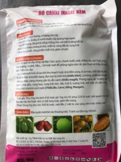 Bo canxi magie kẽm