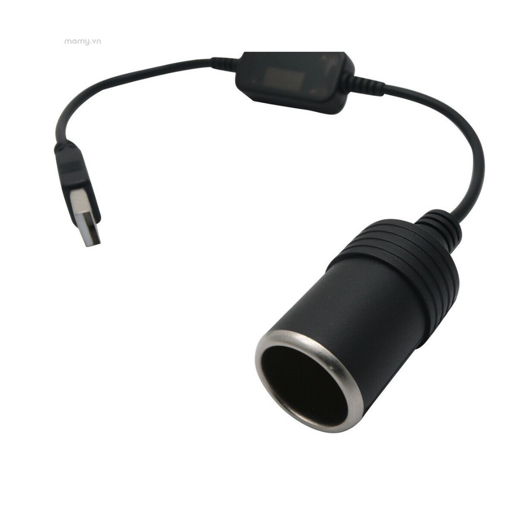 Tẩu Sạc Chuyển Đổi USB 5V Sang 12V Cho Xe Hơi
