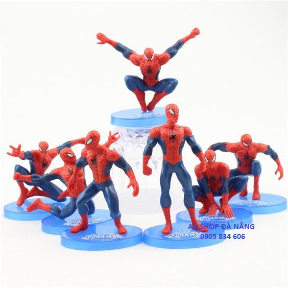 SET 7 SIÊU NHÂN NHỆN (2304.050)