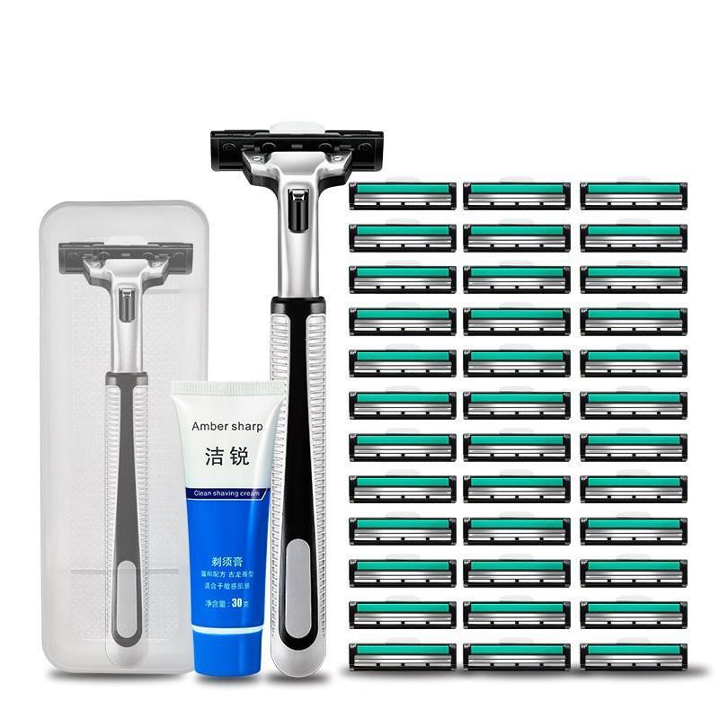 Bộ DAO CẠO RÂU LƯỠI KÉP - 36 lưỡi