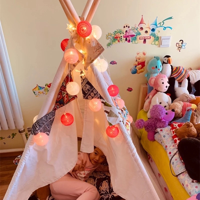 Dây đèn 20 LED hình quả bóng tròn xinh đẹp dành cho trang trí