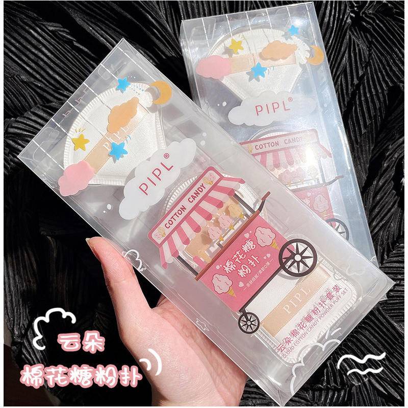 Set 3 mút trang điểm siêu mềm sử dụng ướt và khô