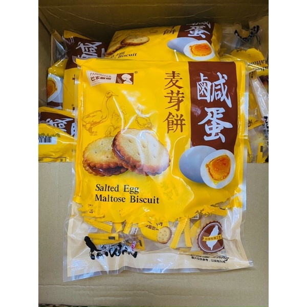 Bánh Quy Trứng Muối Pamiriter Đài Loan 500gram
