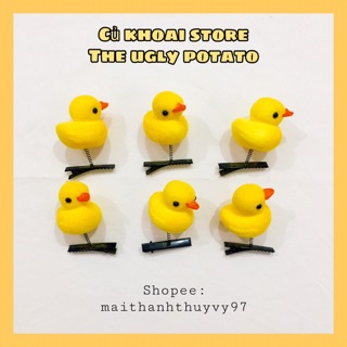 (Giao từ 8sp) Kẹp tóc con vịt - Kẹp tóc gà con