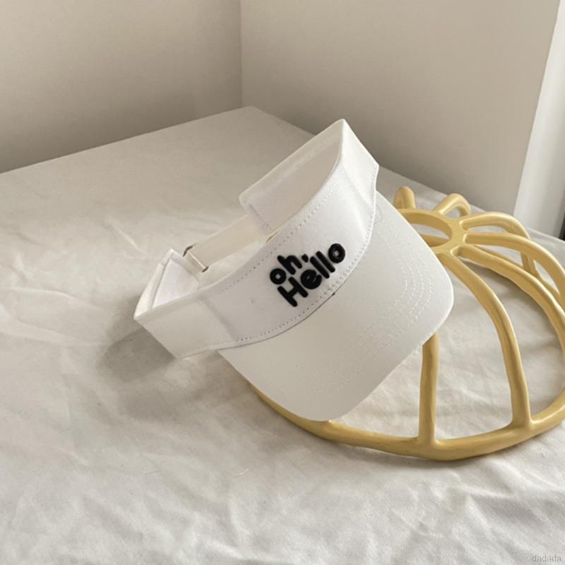 Mũ Lưỡi Trai Hở Chóp Chống Nắng In Chữ HELLO Phong Cách Hàn Quốc Thời Trang Mùa Hè Cho Bé
