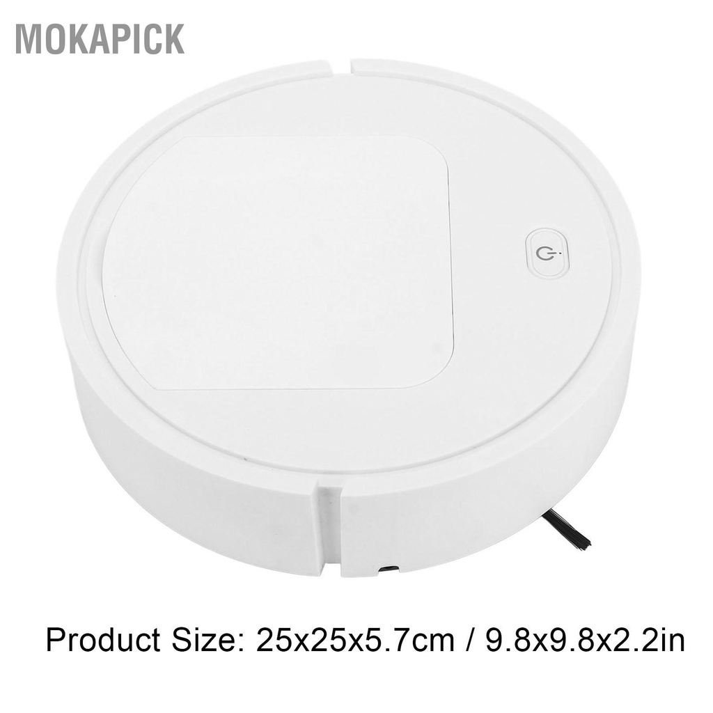Robot hút bụi thông minh thế hệ 3 trong 1 hút bụi thông minh USB di động nhỏ Robot sạc pin cho sàn gạch đá cẩm thạch Mokapick