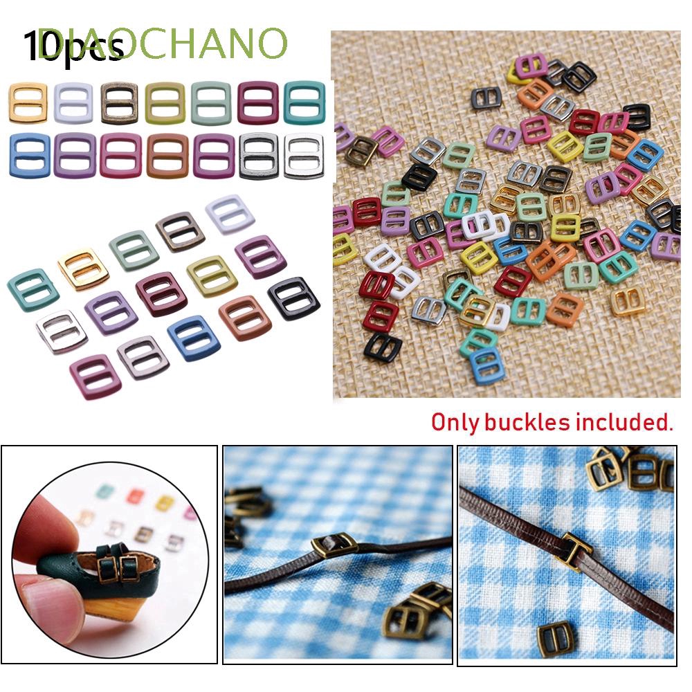 Set 10 đồ chơi khóa siêu nhỏ 5*6mm gồm 15 màu chất lượng cao