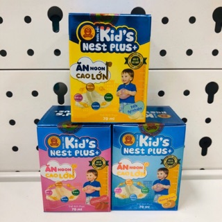 Nước yến Thiên Việt Kids nest plus cho trẻ em hương tự nhiên/hương cam/hương dâu